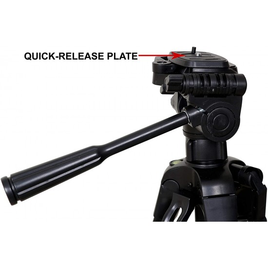 Weifeng WT 3560 Portable Aluminium Tripod for Videography