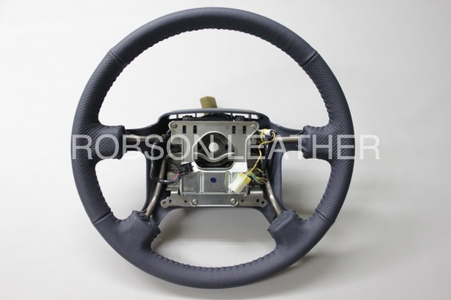 日産 レパード F31 純正ステアリングの本革張り替え | 本革