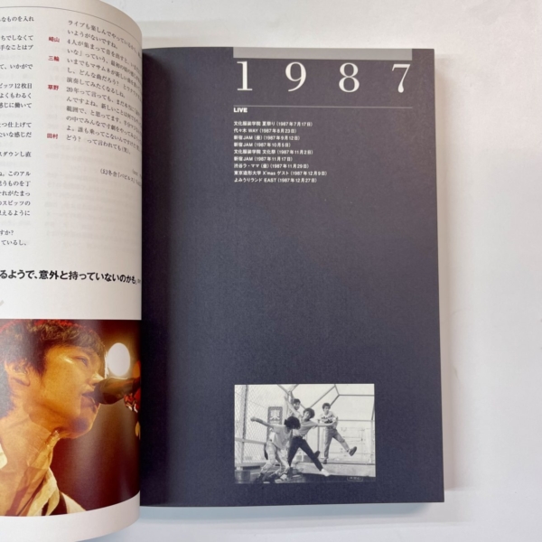 スピッツ オフィシャルデータブック Spitz 1987-2007 20周年記念本