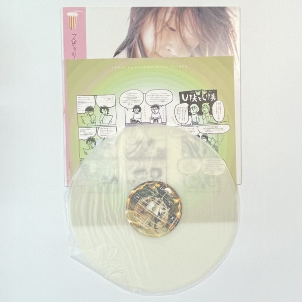 スピッツ フェイクファー ホワイト・クリア レコード 帯付 fake fur