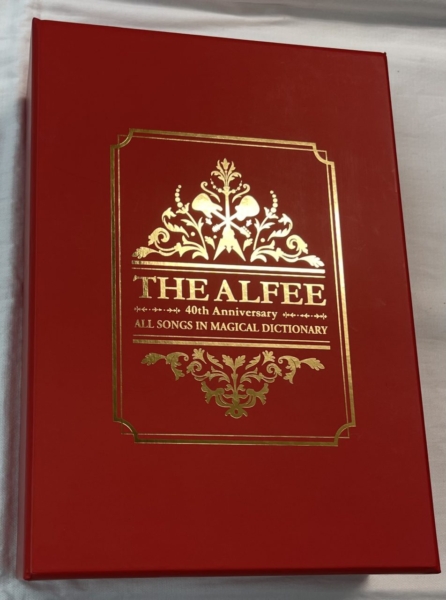 THE ALFEE 40th Anniversary ALL SONGS IN MAGICAL DICTIONARY 3,000個