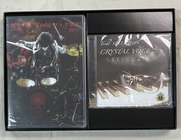 魔夏の夜 ToshI ロック祭り 2015 限定DVD4枚 CD BOX CRYSTAL VOICE2