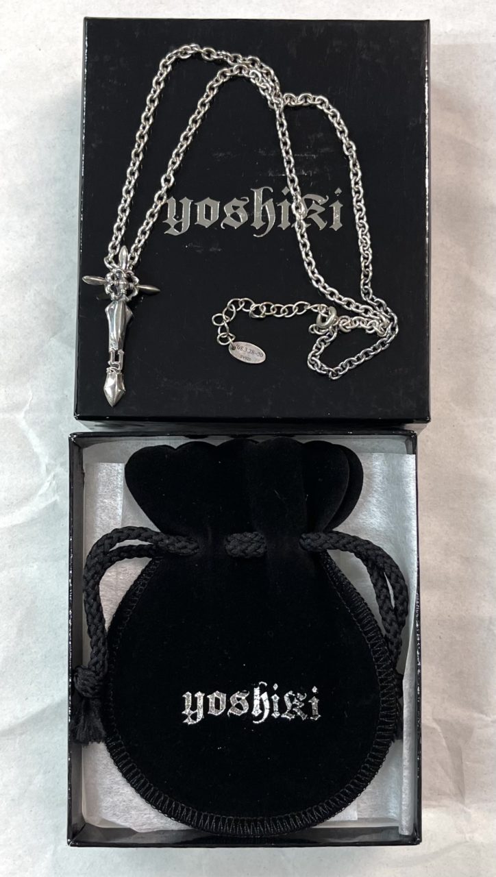YOSHIKI Jewelry シルバーネックレス パッションクロス | 音楽資料専門