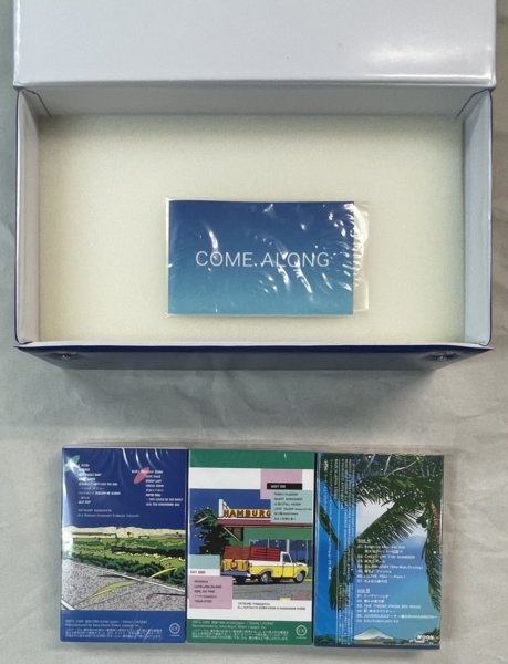 山下達郎 COME ALONG カセットテープ 未開封3本 スペシャルBOXセット