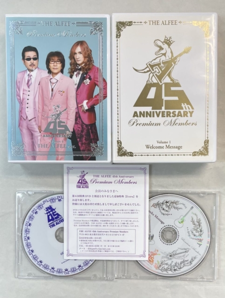 THE ALFEE 45th Anniversary Premium Members DVD 全7巻セット | 音楽
