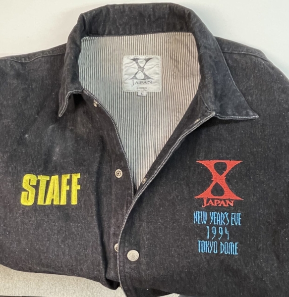 X JAPAN ツアースタッフ用 ジャンバー Gジャン 1994 STAFFグッズ