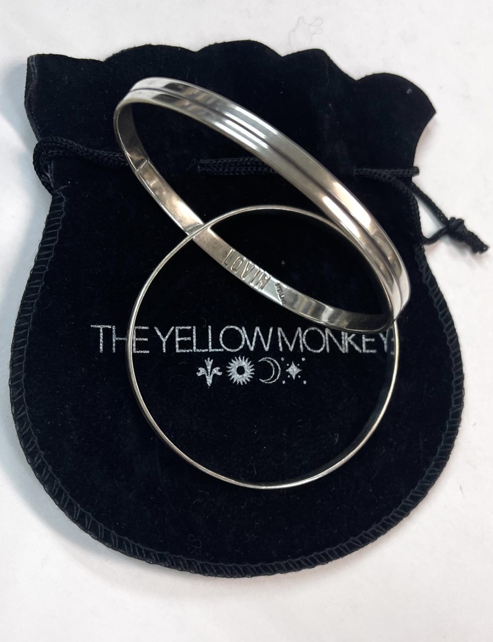 イエローモンキー LOVIN シルバー2連バングル FOR SEASONSツアー