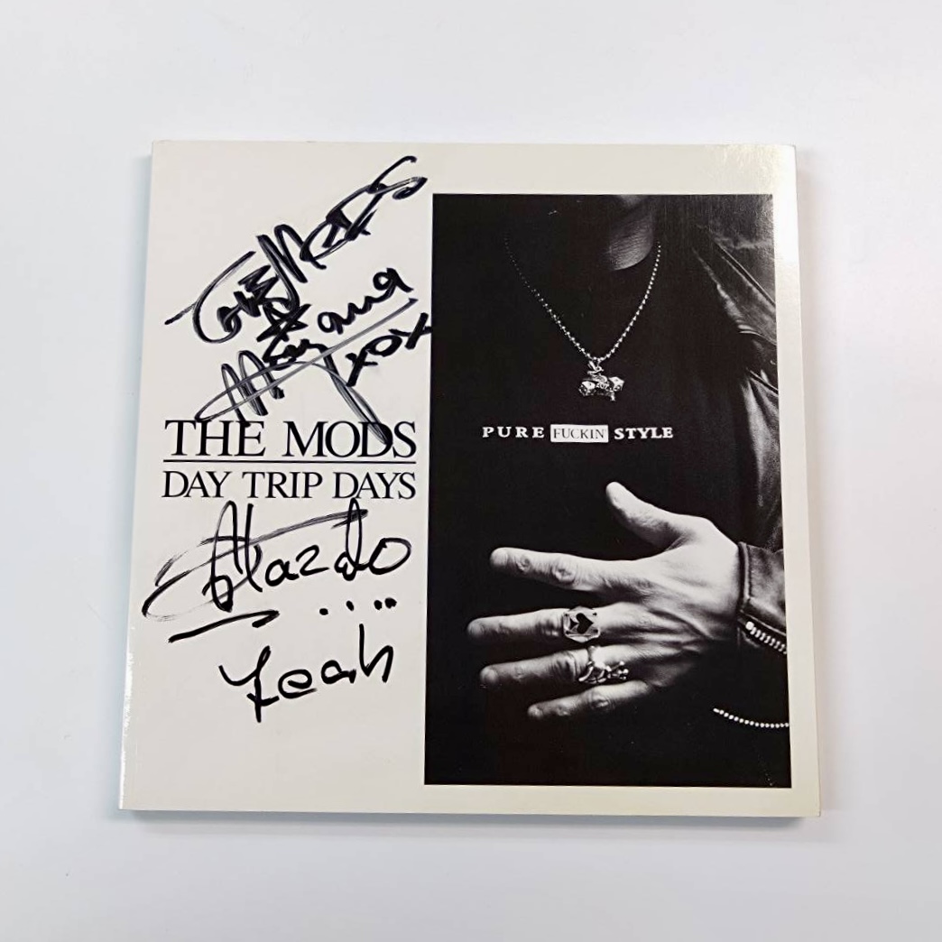 モッズ 限定写真集 直筆サイン入り THE MODS DAY TRIP DAYS | 音楽資料