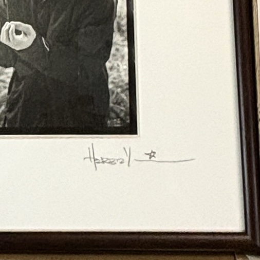 山崎まさよし × ハービー・山口 オリジナルプリント写真 うつむき