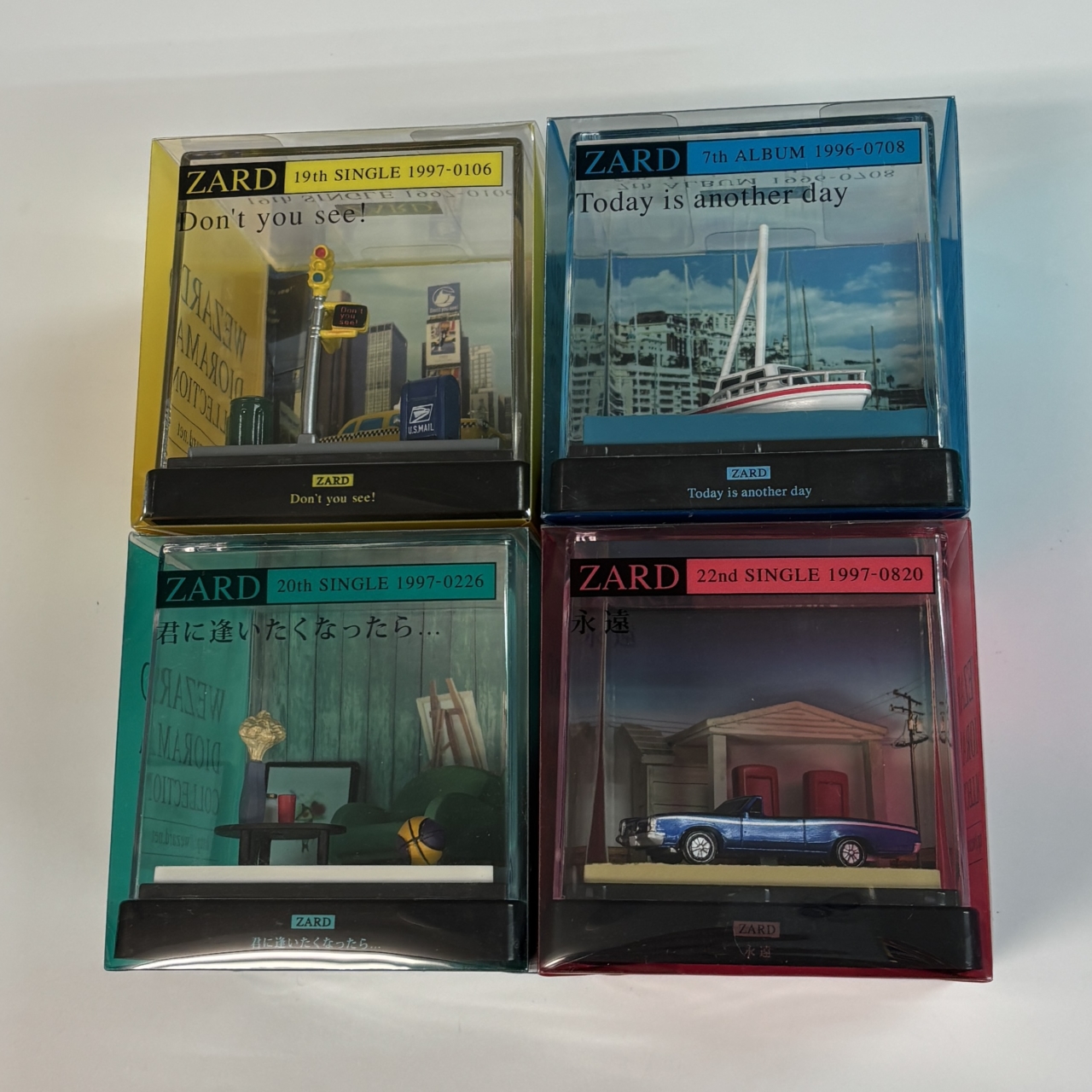 ZARD ジオラマ・コレクション WEZARD DIORAMA COLLECTION 4種 | 音楽