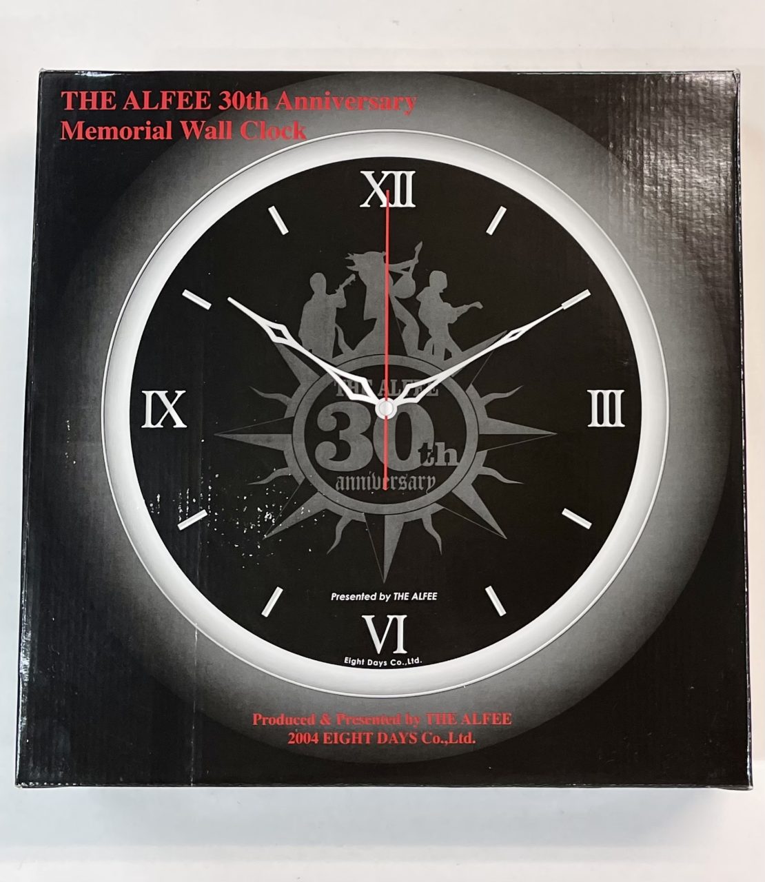 THE ALFEE 30th Anniversary Memorial Wall Clock 壁掛け時計 入荷