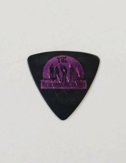 GLAY JIRO ライブ使用済ギターピック HIGH COMMUNICATIONS | 音楽資料