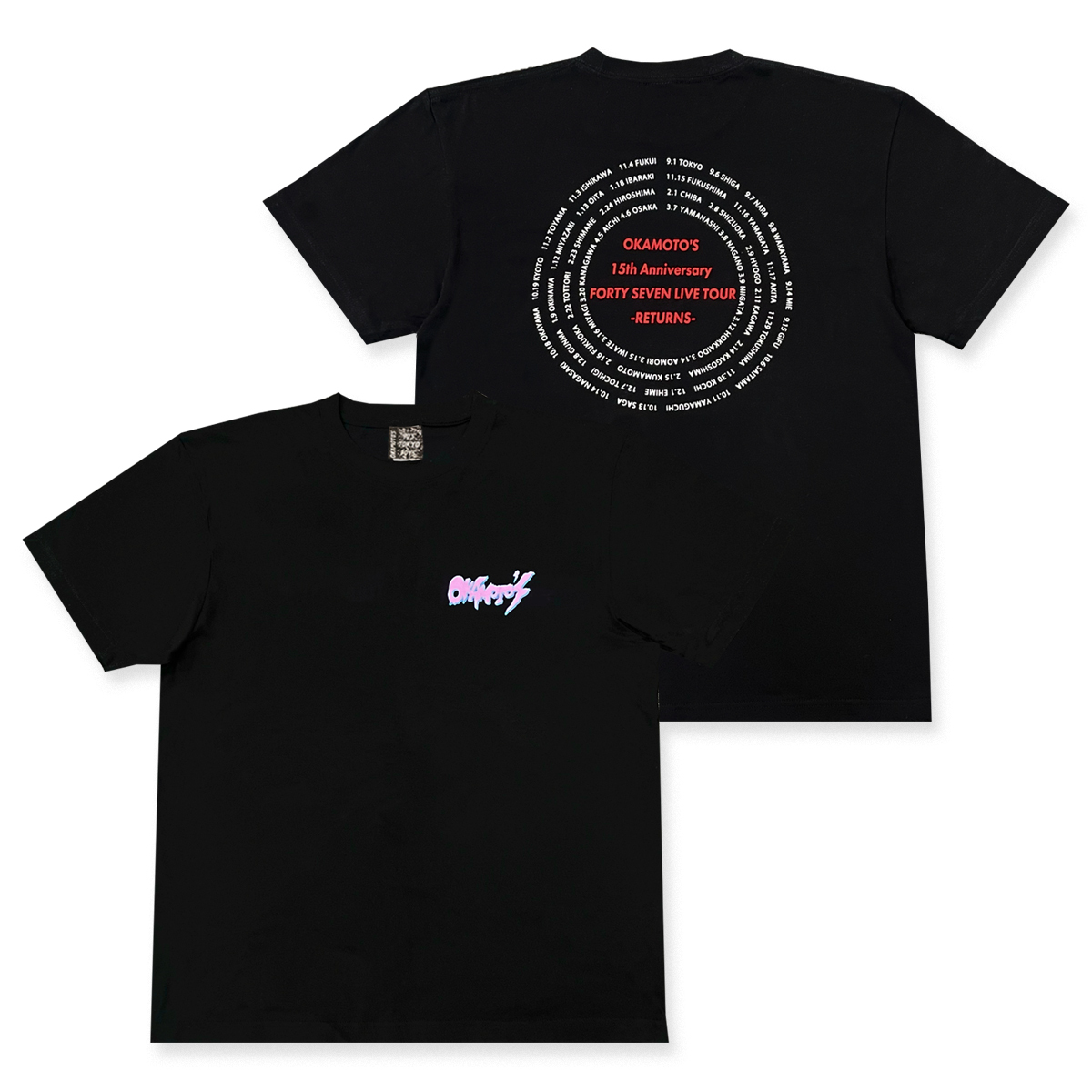 SALE]47 LIVE TOUR Tシャツ RETURNS Ver. | ソニーミュージック公式