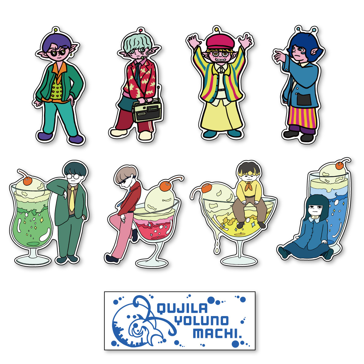 宇宙クジラ”ステッカーセット | ソニーミュージック公式オンライン