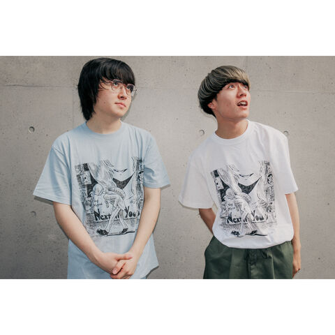クジラ夜の街×崎山蒼志「劇情」Tシャツ ホワイト | ソニーミュージック