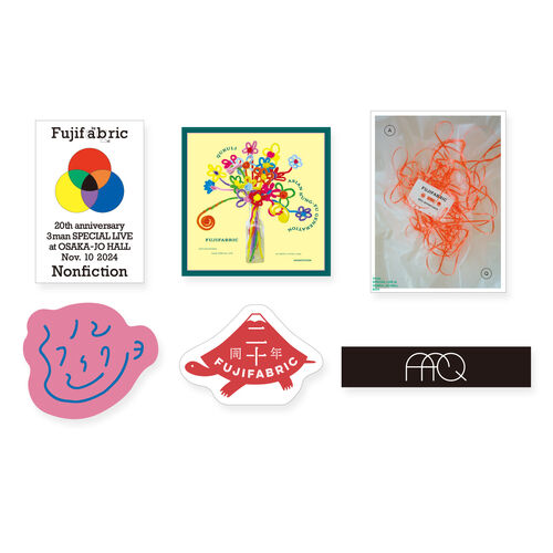 20th anniversary「ノンフィクション」ステッカーセット | ソニー