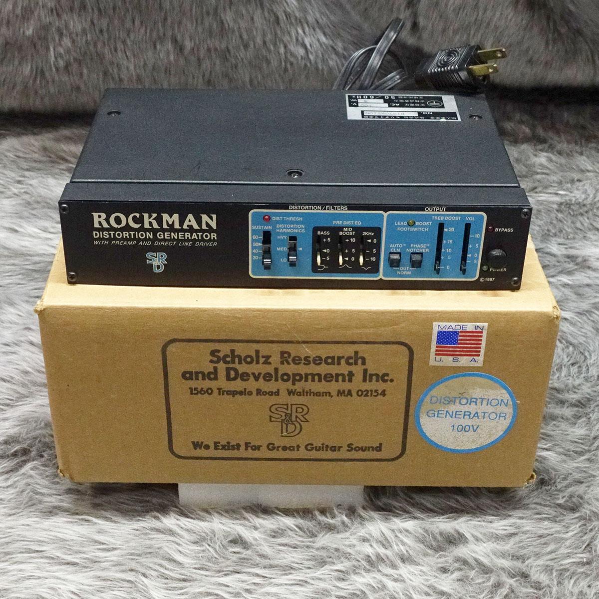 ROCKMAN DISTORTION GENERATOR 保証書、取説付き ROCKMAN Distortion Generator <ロックマン>｜平野楽器 ロッキン