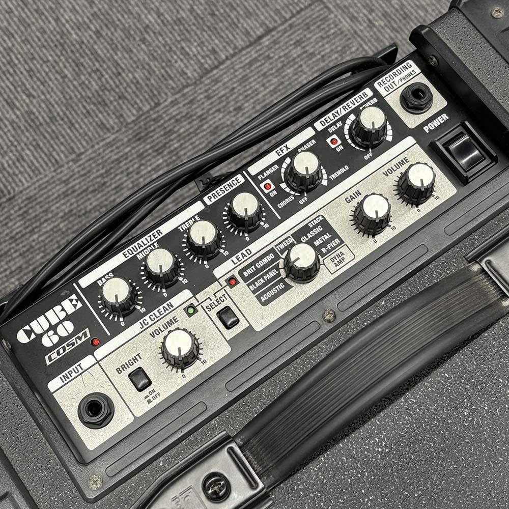 鍵盤楽器 Roland CUBE-60 keyboard 中古】Roland CUBE 60 Keyboard 60W キーボードアンプ - 神奈川県の