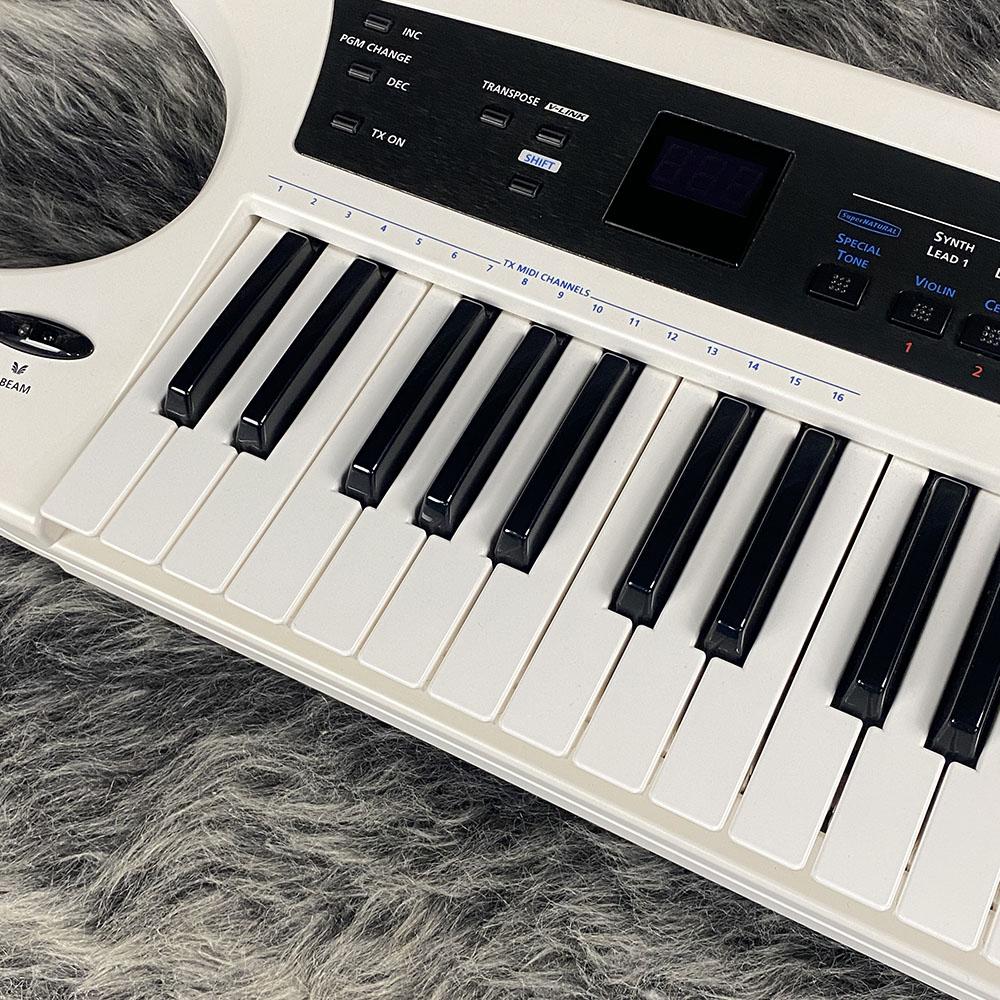 Roland AX-Synth シンセサイザー midi キーボード WH 音源を内蔵し、ステージで縦横無尽に活躍するショルダー・シンセサイ