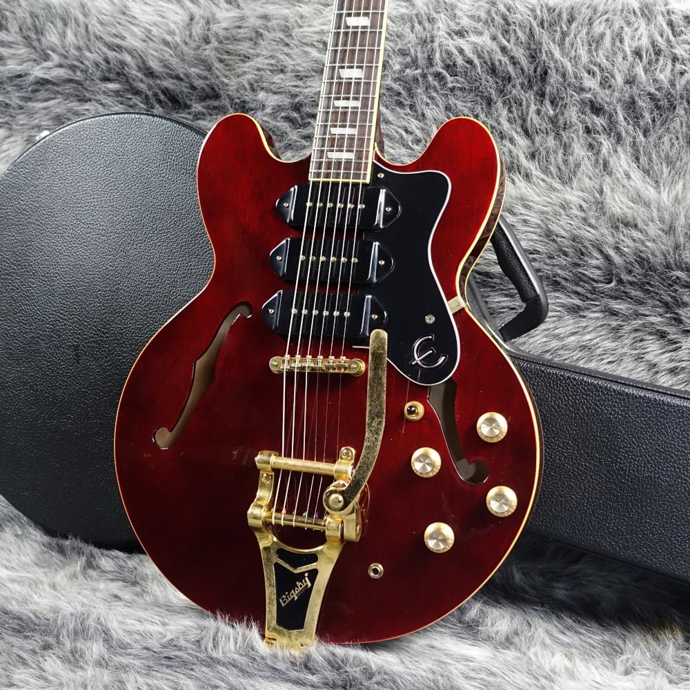 ギター Epiphone riviera custom p93 Epiphone Riviera Custom P93 Wine Red <エピフォン>｜平野楽器