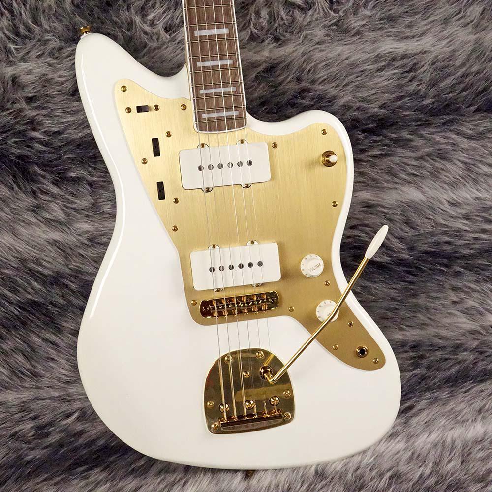 Squier 40th Anniversary Jazzmaster Gold Edition Olympic White