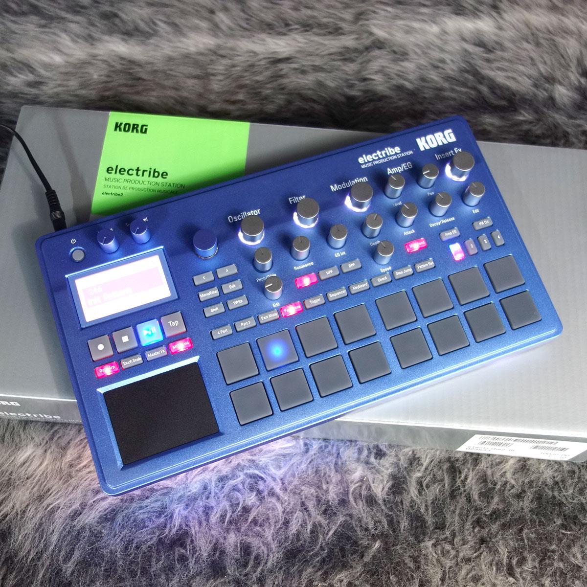 KORG electribe シーケンサー 青