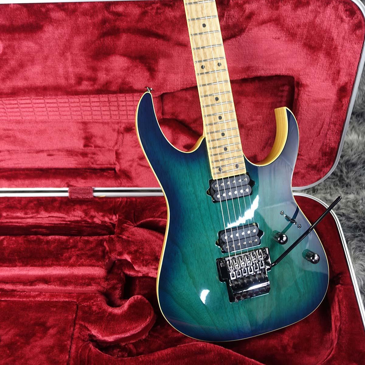 メ*ス様 ibanez Prestige RG652 Ibanez（アイバニーズ） Ibanez Prestage RG652AHM Nebula Green Burst