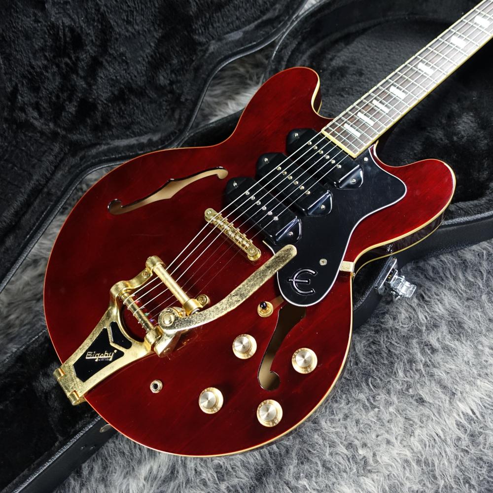 ギター Epiphone riviera custom p93 Epiphone Riviera Custom P93 Wine Red <エピフォン>｜平野楽器