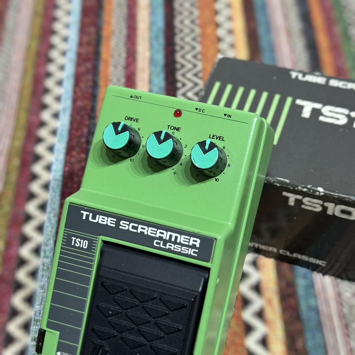 Ibanez TS10 Tube Screamer Classic Made in Japan 【JRC4558D】1986s