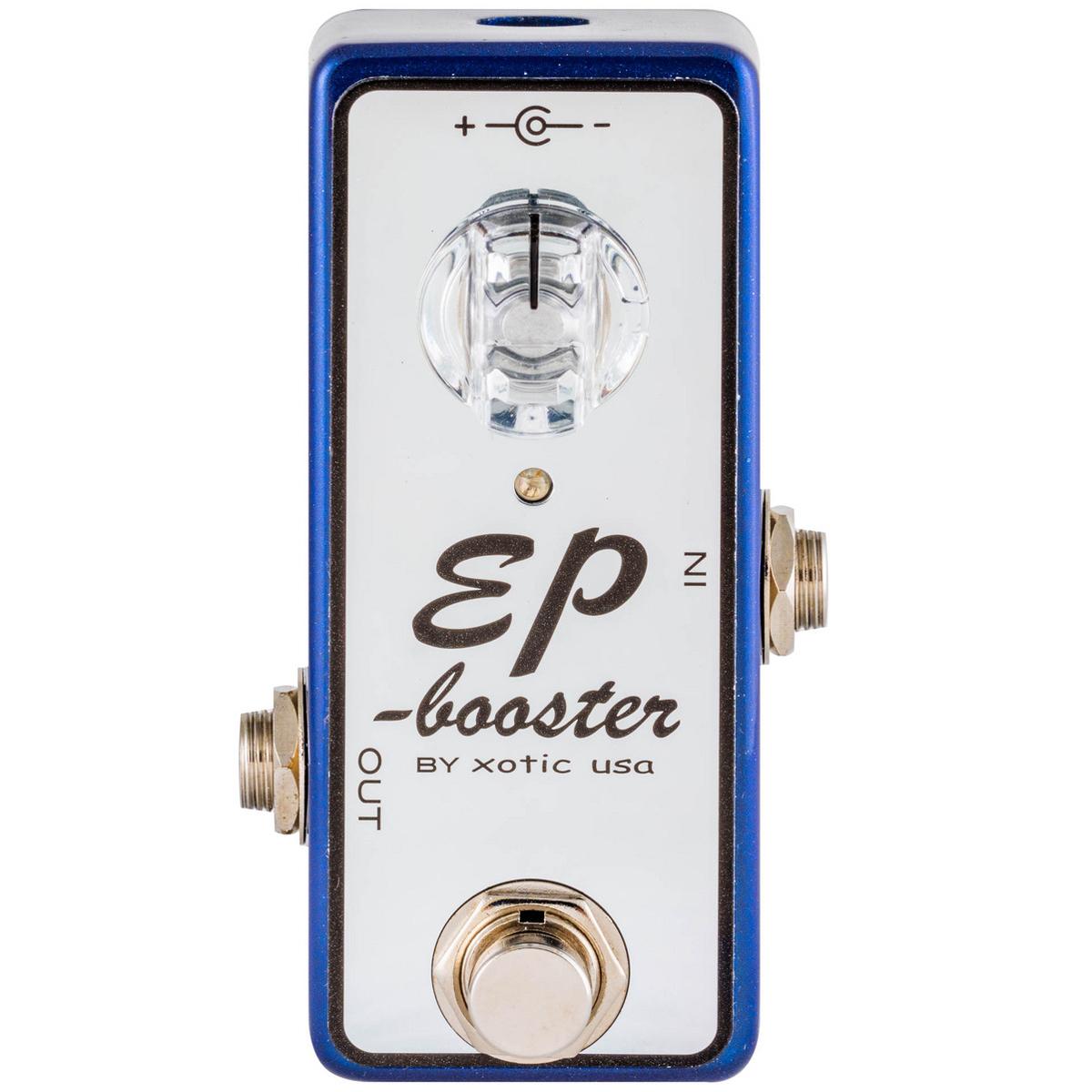 ギター XOTIC EP Booster llic Blue XOTiC EP Booster Metallic Blue LTD <エキゾチック>｜平野楽器