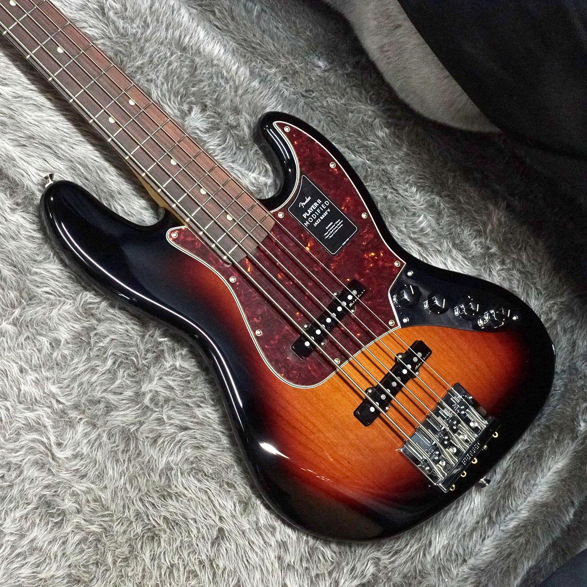 Fender Mexico Player II Modified Active Jazz Bass V RW 3-Color