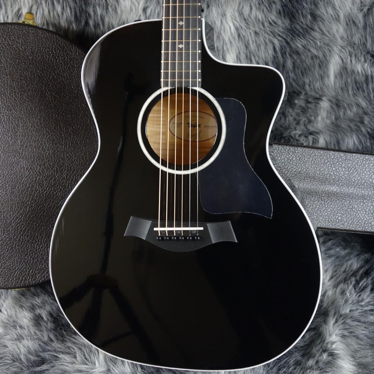 【美品】Taylor 214CE DLX BLK テイラー アコギ ブラック Taylor 214ce Deluxe Black