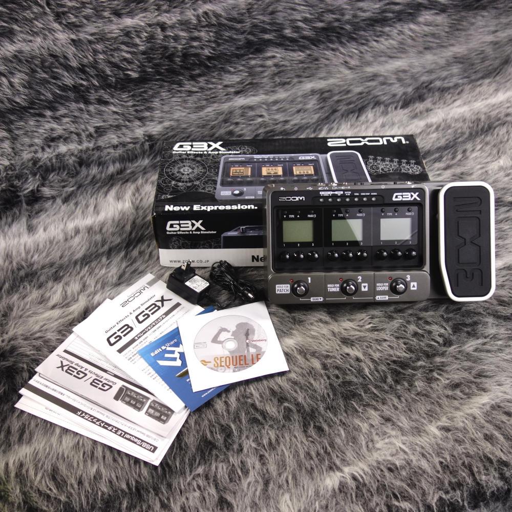 【極美品】ZOOM G3X G3X Guitar Effects & Amp Simulator with Expression Pedal | Zoom