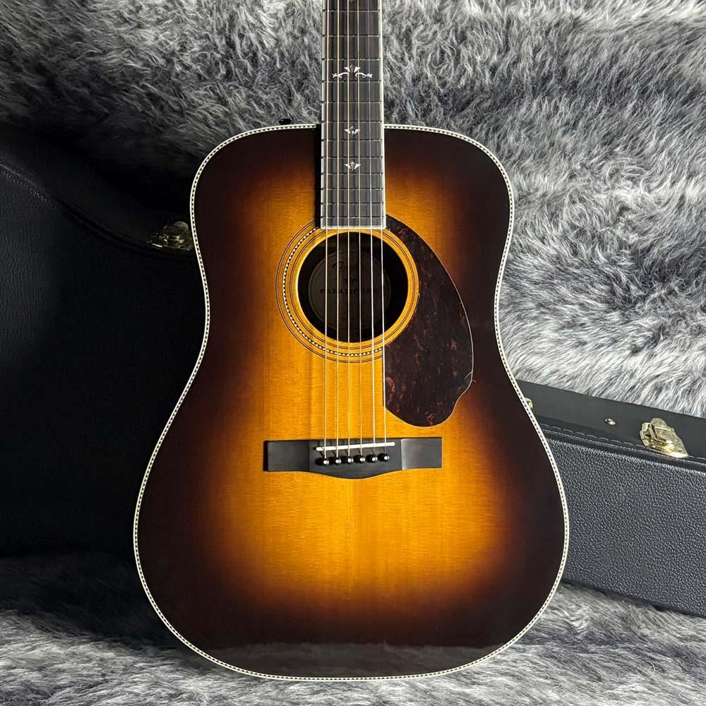 Fender PM-1 パラマウントシリーズ　オールマホガニー単板　ハードケース Fender PM-1 Deluxe Dreadnought Vintage Sunburst <フェンダー>｜平野