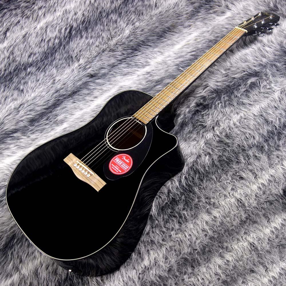 Fender CD-60SCE Black｜平野楽器 ロッキン オンラインストア