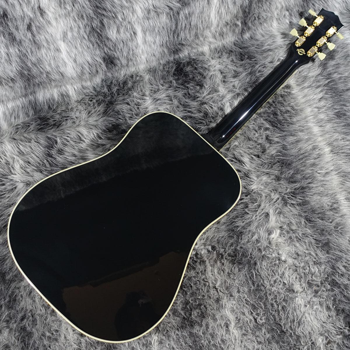 ギブソンハミングバード　希少エボニーブラックカラー（純正ハードケース付） Gibson Hummingbird Original Ebony <ギブソン>｜平野楽器 ロッキン