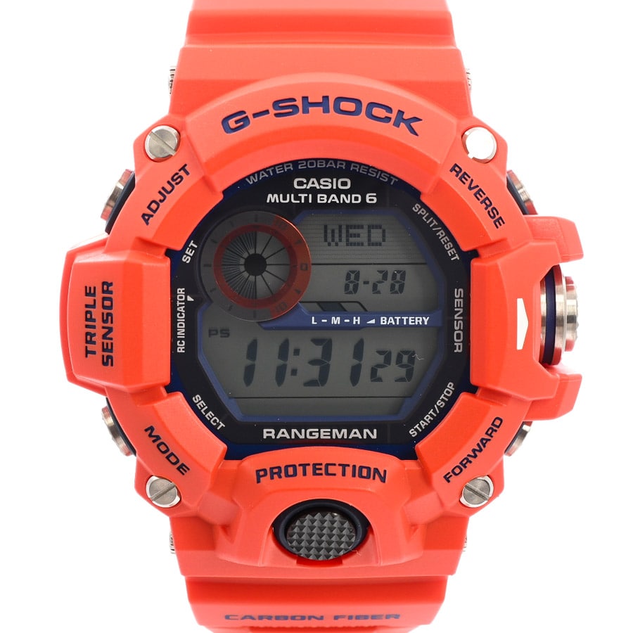 G-SHOCK Gショック RANGEMAN 神戸市消防局タイアップ | GW-9400FBJ-4JR