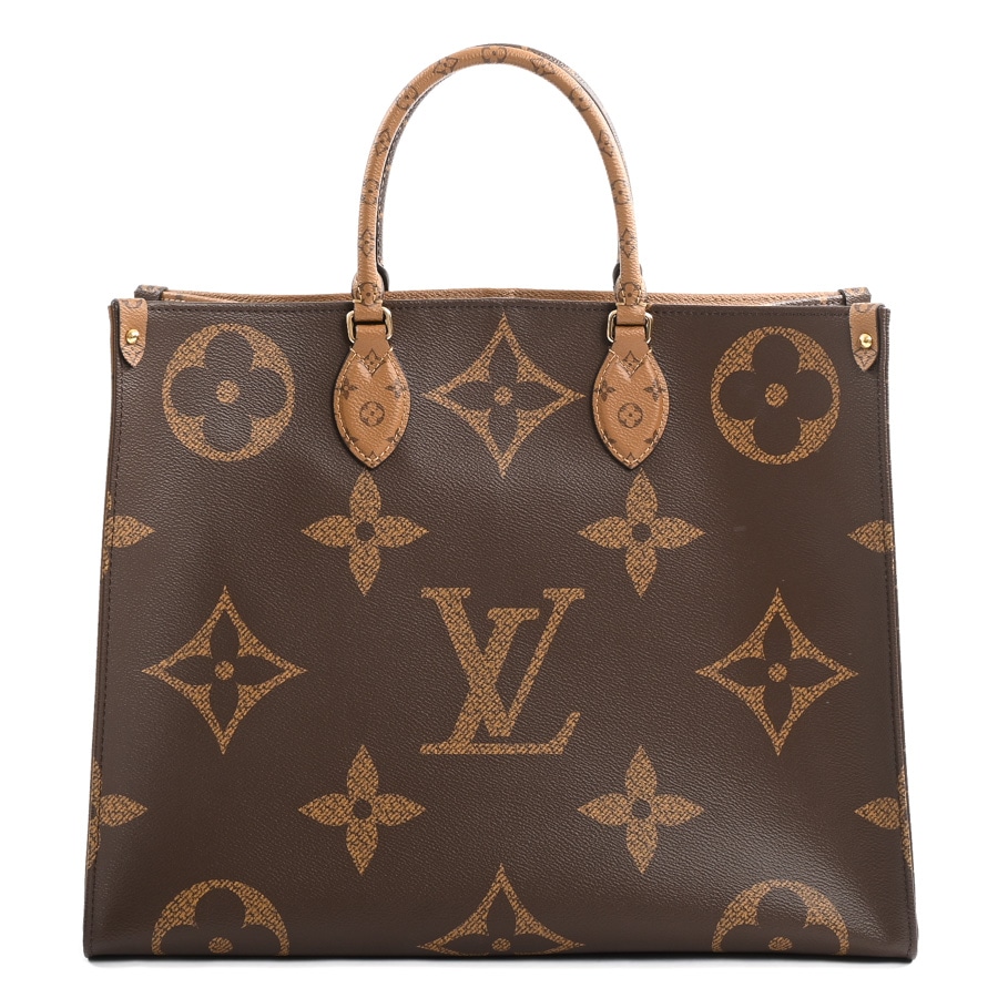 オンザゴーGM(約W41xH34xD19cm ブラウン): ブランドバッグ【公式