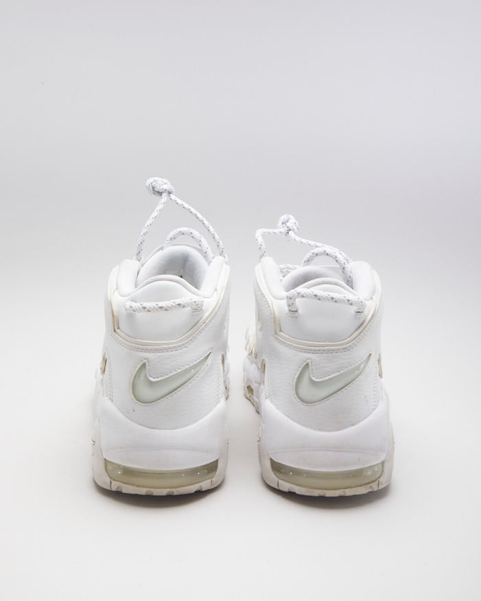Nike Air More Uptempo Triple White - UK 8.5 – Rokit