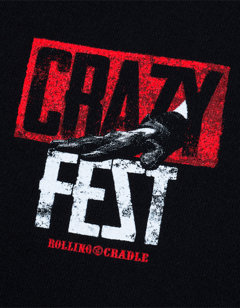 CRAZY FEST】TRIPLE CRAZY DEATH LONG SLEEVE / BLACK - WEB STORE