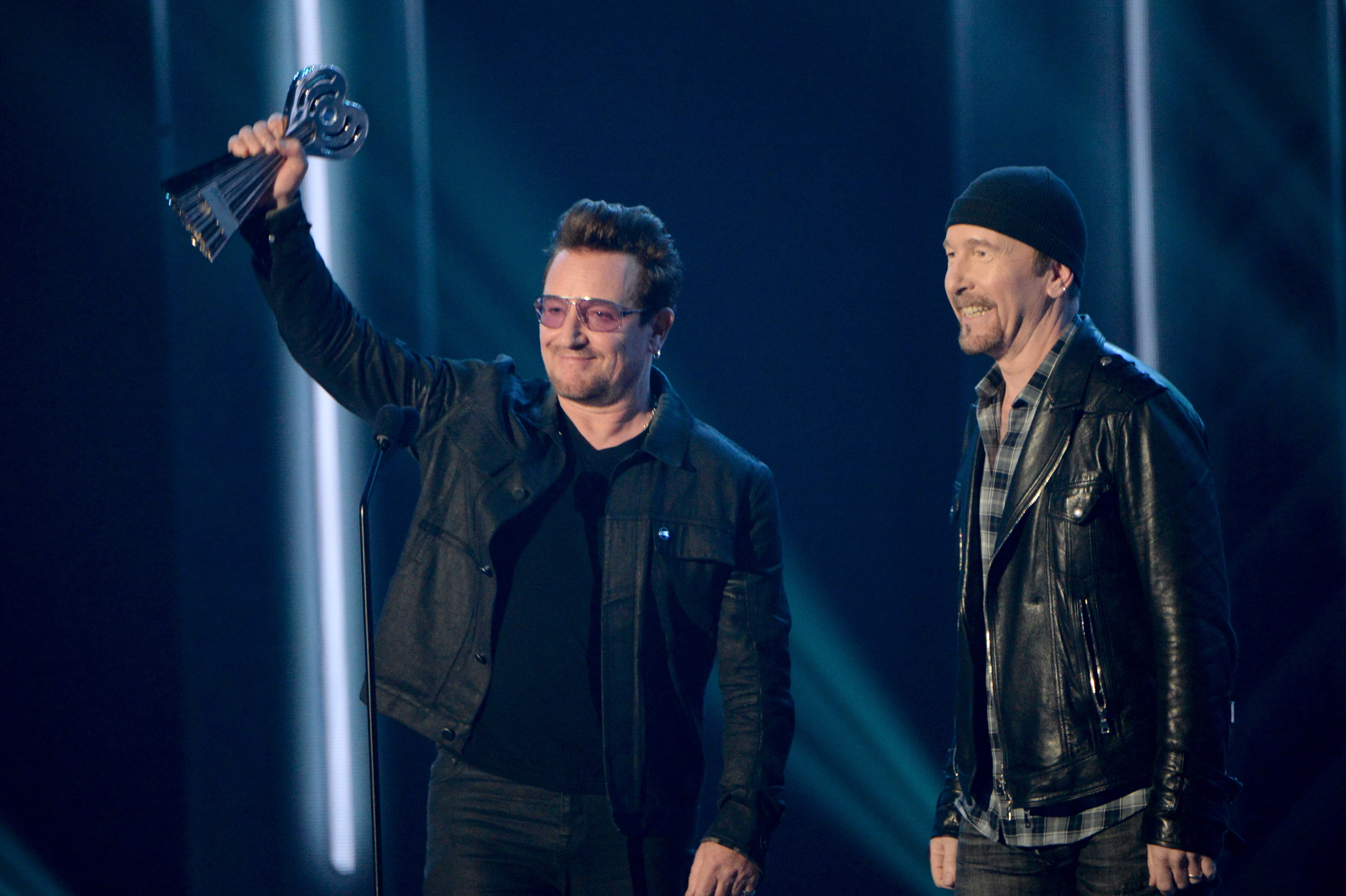 Watch U2's Bono, the Edge Receive iHeartRadio Innovator Award