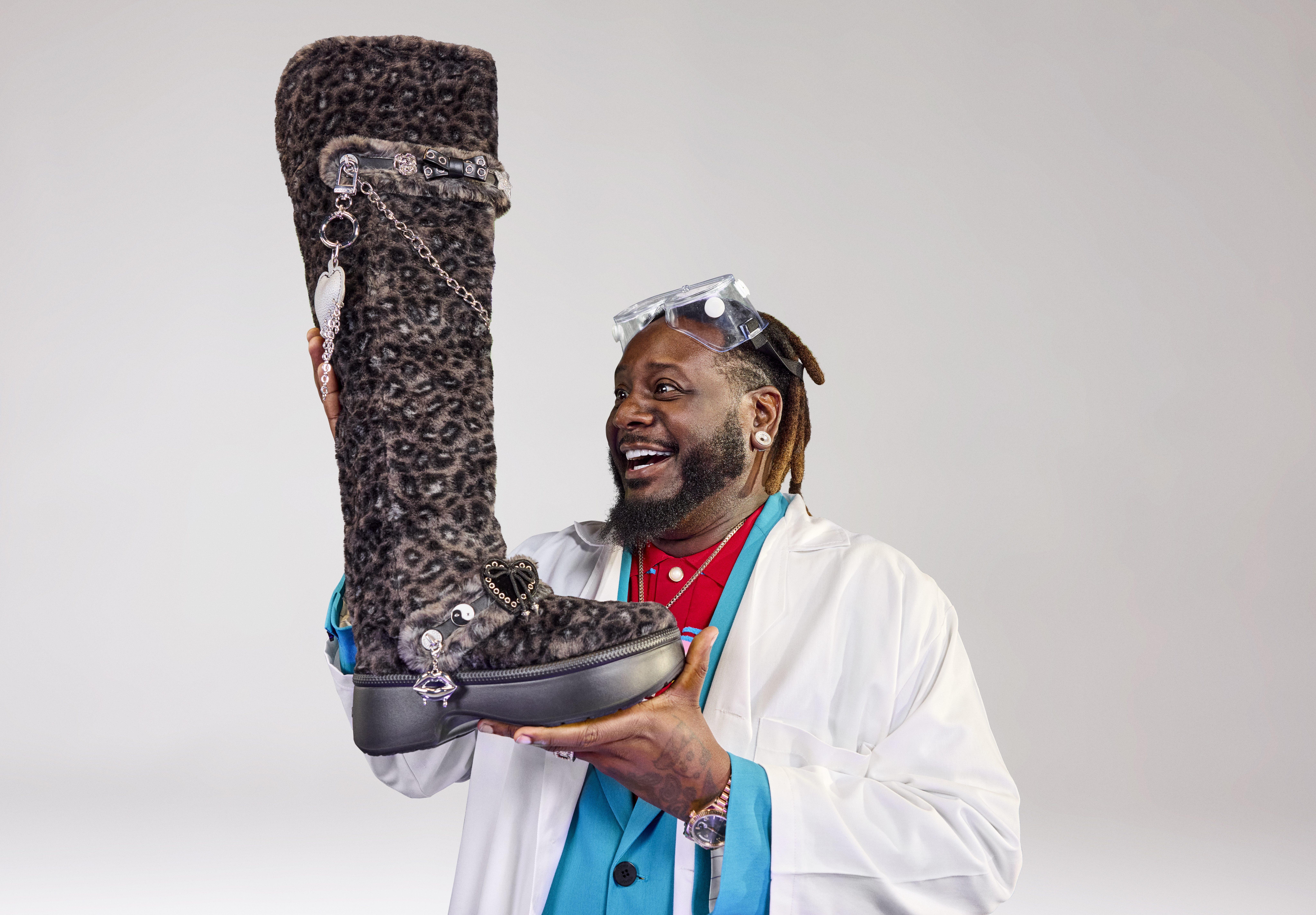Crocs x T-Pain Boots With the Fur: Get Crocs Clogs, Booties, Boots