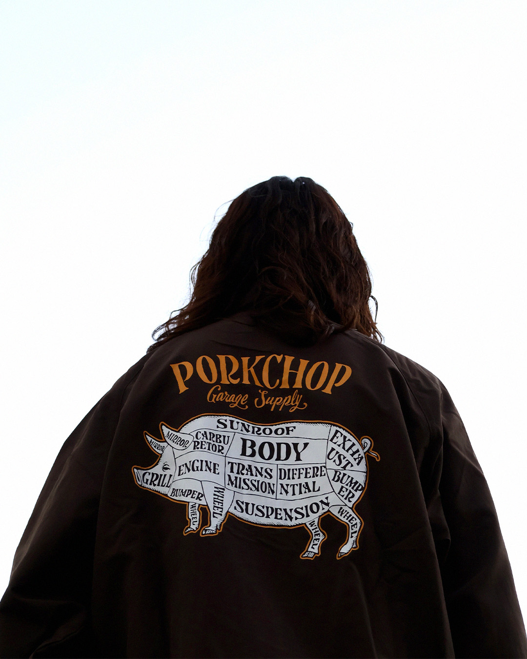 PORKCHOP GARAGE SUPPLY】 PORK BACK NYLON JKT - ROOM ONLINE STORE BLOG
