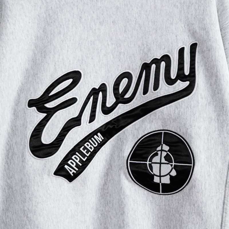APPLEBUM “Enemy” Crew Sweat (Ash) PE2320401 公式通販