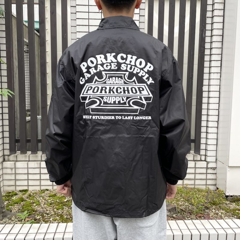 PORKCHOP GARAGE SUPPLY 3D B＆S COACH JKT (BLACK) P0292 公式通販