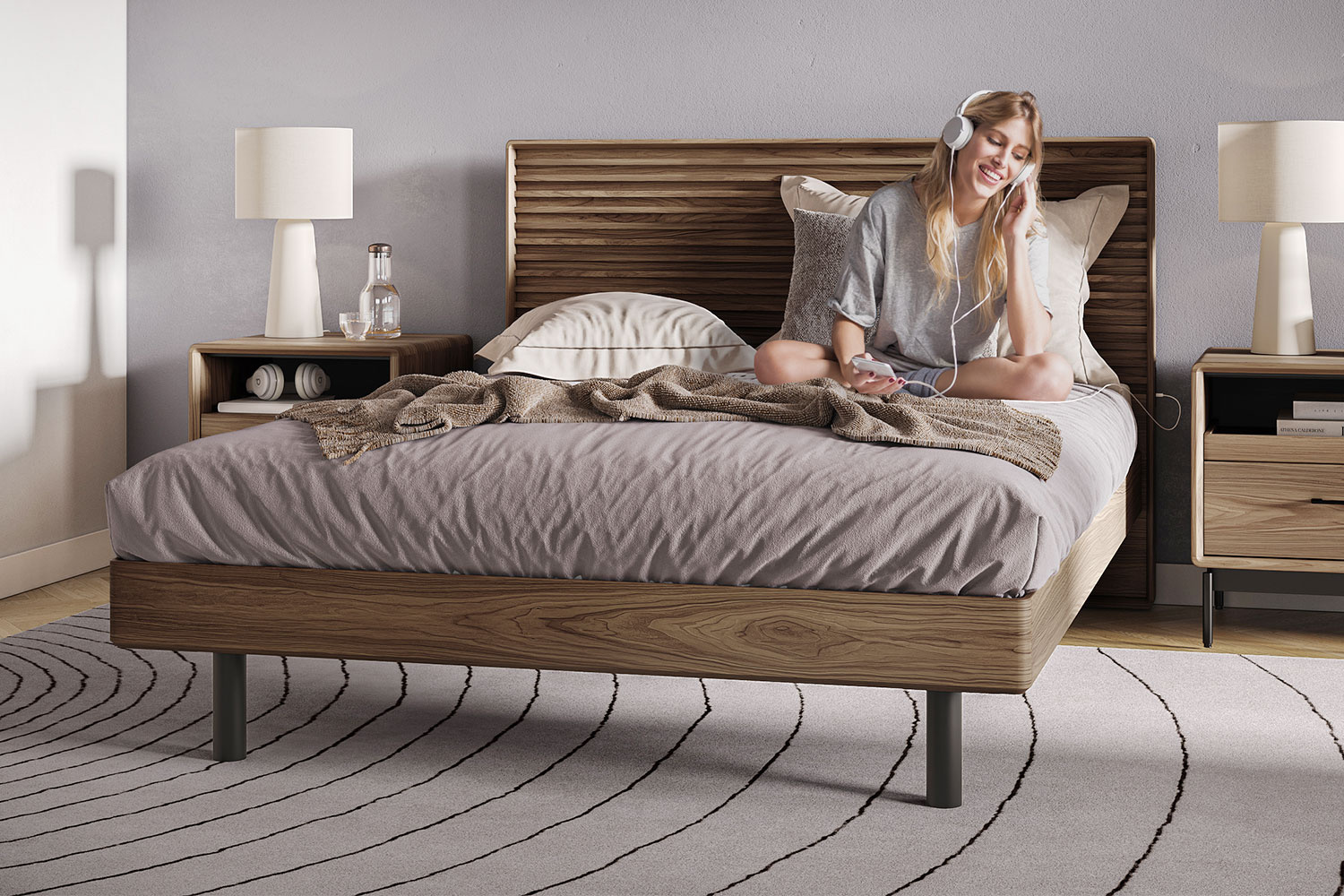 Cross-Linq Bed by BDI • room service 360°
