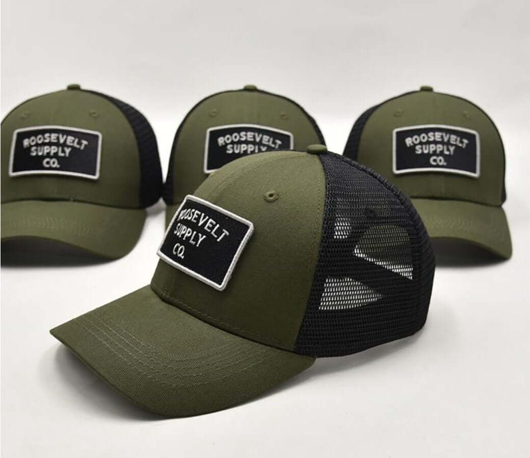 Olive Snapback Hat - Roosevelt Supply Co.