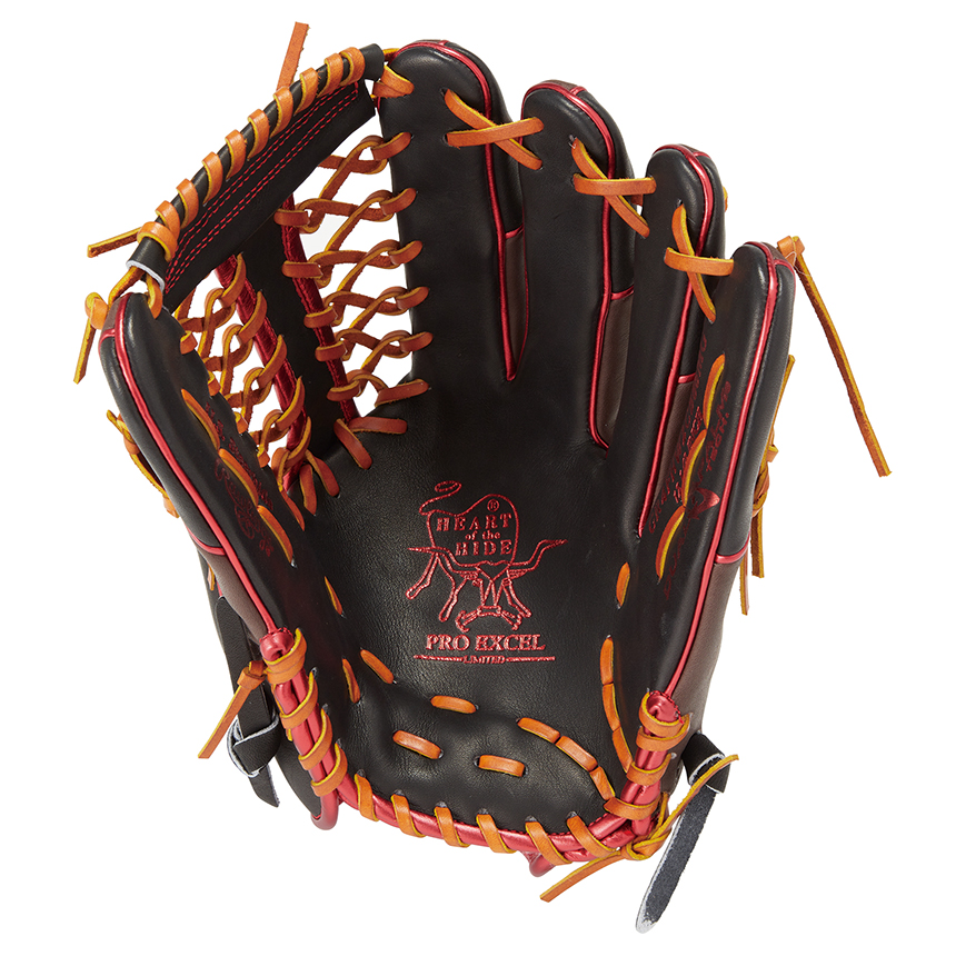 Rawlings TRAP-EZE 軟式グローブ 赤 Rawlings TRAP-EZE 軟式グローブ