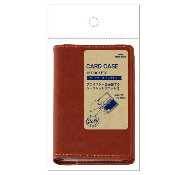 グロワール カードケース・12ポケット：グロワール：レイメイ藤井