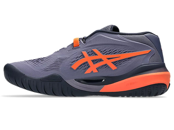 Asics Men's Gel-Resolution X (Grayish Purple/Shocking Orange)